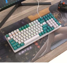 image-Free Wolf K3 Mechanical Gaming Keyboard 100 Keys
