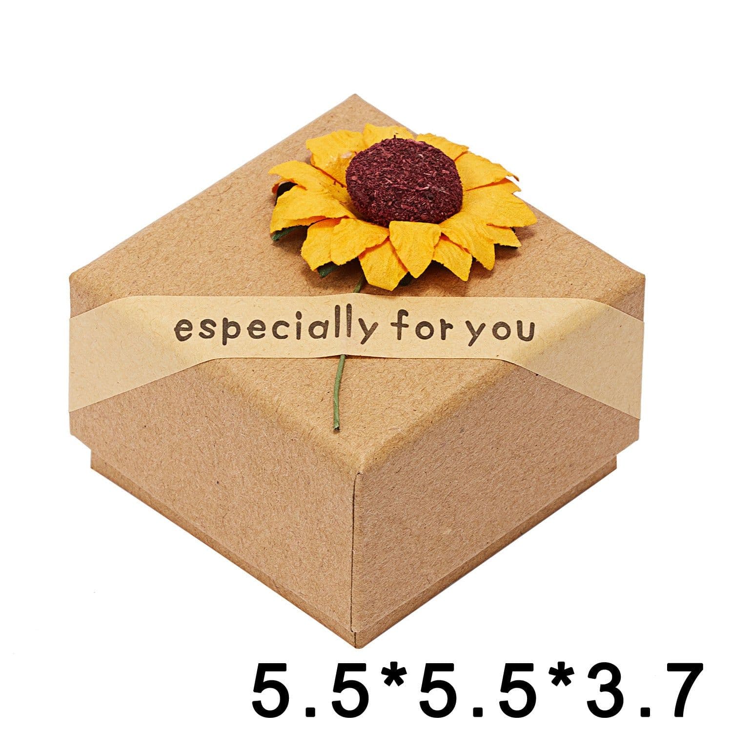 image-Sunflower Pendant Necklace - Gold Alloy Fashion