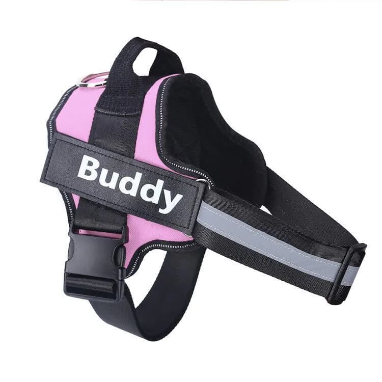 image-OUQIPETE Dog Chest Harness Leash - Purple XXL