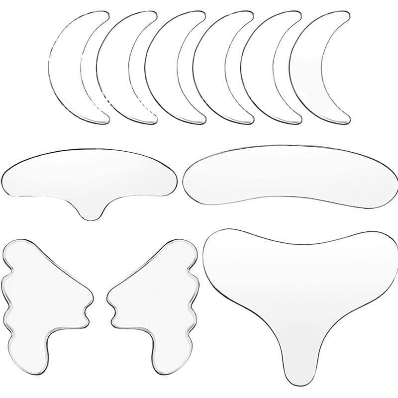 image-Lilly Silicone Anti-Wrinkle Eye Stickers - Transparent Beauty Set