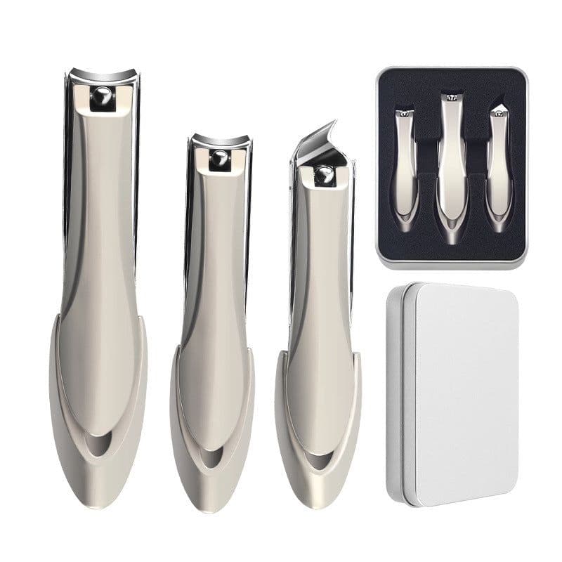 image-Mantis Nail Clippers 3-Piece Set - Anti-Splash