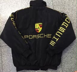 image-F1 Racing Suit College Retro Jacket Black XXL Embroidered