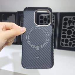 image-iPhone 14 Pro Max Case - Aramid Fiber Black