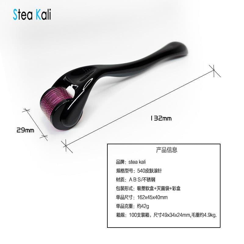 image-540 Needle Derma Roller 0.25mm - Stainless Steel