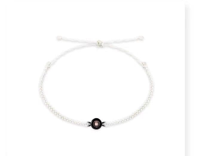 image-Minghao Braided Rope Bracelet - Titanium Steel