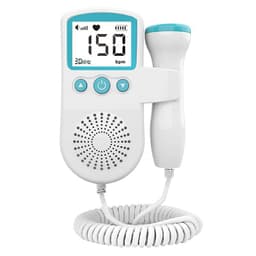 image-Fetal Doppler Heart Rate Monitor - Pregnant Women Stethoscope