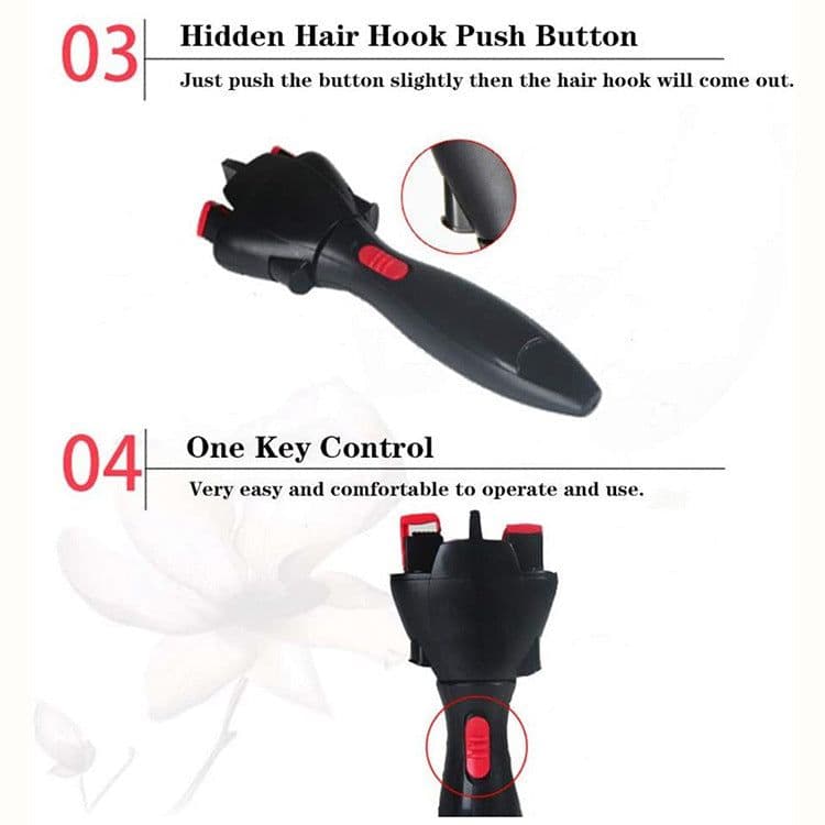 image-Cross-border Automatic Hair Braider New Children Girls Adult Braiding Machine Lazy Electric USB Braiding Twist Styler