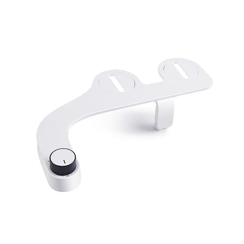 image-Ultra-Thin Toilet Bidet Cleaner, Dual Nozzle, EU CE Certified, 6mm Thickness, Manual