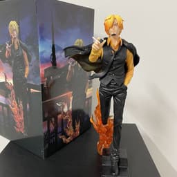 image-Ming Hong One Piece Luffy Ace Sanji Doll Figure Set