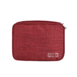 image-Cross-border cation charger storage bag Portable data cable mobile phone storage bag Waterproof three-layer digital bag