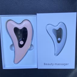 image-Facial Microcurrent Massager - Gua Sha Beauty Tool for Lymphatic Drainage