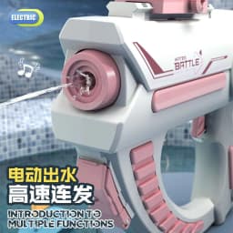 image-Electric Space Water Gun Pink 27cm
