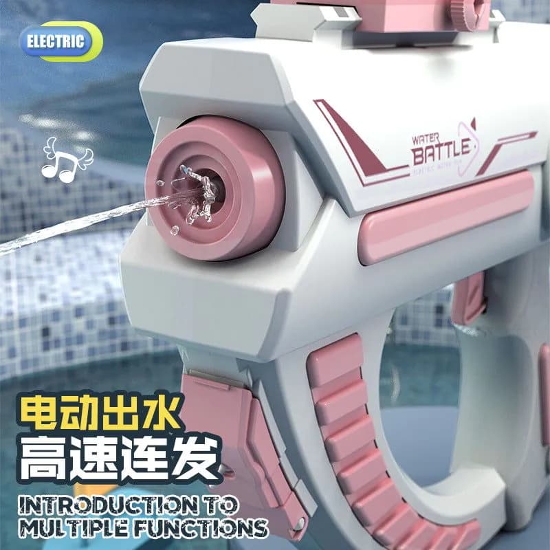image-Electric Space Water Gun Pink 27cm
