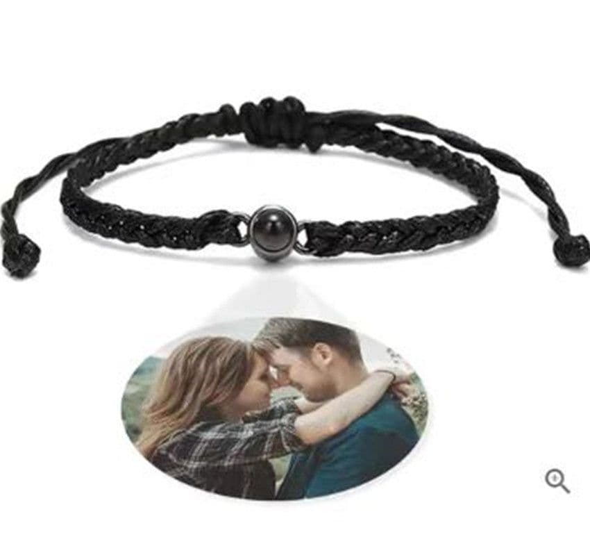 image-Minghao Braided Rope Bracelet - Titanium Steel