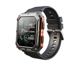 image-New C20pro Waterproof Smart Watch - Black, Multi-Sport, Step Count