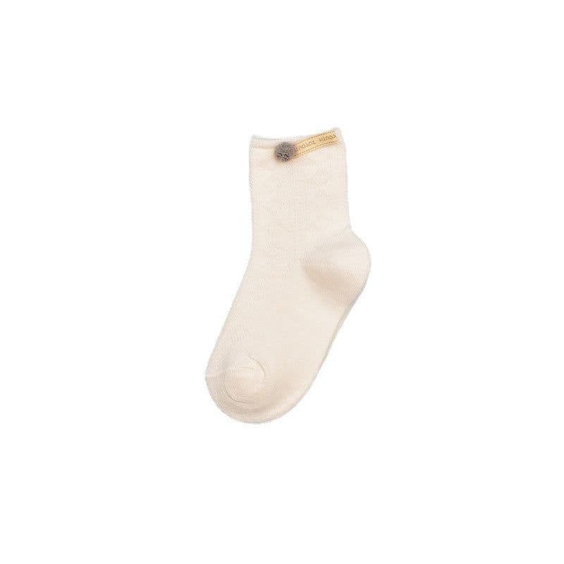 image-Newborn socks baby summer thin section baby boneless super cute cute middle tube socks 0-6 months wholesale baby
