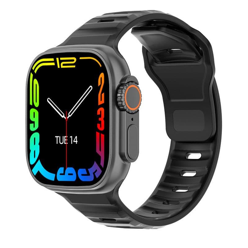 image-MaFam DT8 Ultra Smartwatch - 2.0" TFT - Orange - Bluetooth, Sleep Analysis