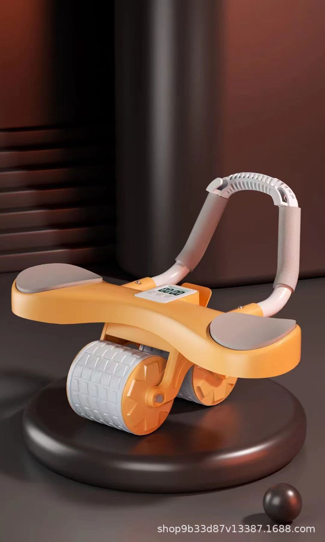 image-Abdominal Wheel with Elbow Support - Home Fitness Trainer