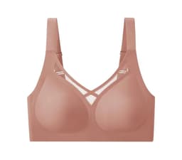 image-Man Poet Bra 3XL Seamless Nylon Gray Blue