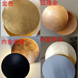 image-Imitation Italian designer moon concept solar eclipse wall lamp Nordic aisle stairs bedroom bedside lamp modern simplicity