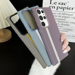 image-Samsung S24 Ultra PC Case - Carbon Fiber Magnetic Cover