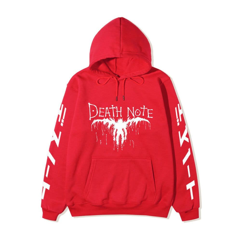 image-ZEoKcan Death Note Hoodie - Orange XXL