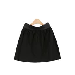 image-Sweatshirt women's base artifact butt curtain hem autumn and winter all-match cotton cloth inner wear layered buttocks cover half-length white skirt