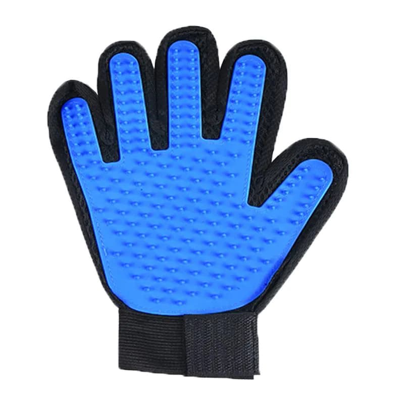 image-Pet Grooming Gloves - Dog Hair Removal Silicone