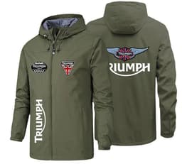 image-Men's Windbreaker Jacket - Khaki 5XL Waterproof