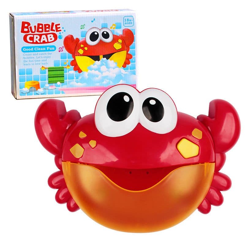 image-Electric Bubble Bath Toy - Octopus Frog Crab