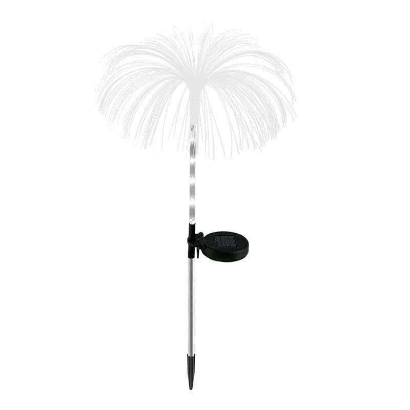 image-Solar lantern simulation jellyfish fireworks landscape lamp outdoor courtyard home lawn floor lamp LED atmosphere lamp