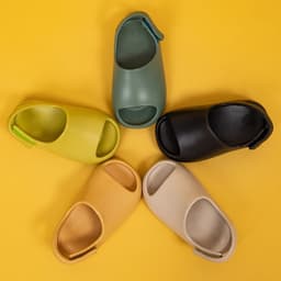 image-Children's Sandals EVA Fish Mouth Velcro