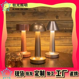 image-Nordic LED Retro Table Lamp - European Style, Decorative, Metal, Simple