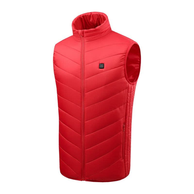 image-Cross-border Smart USB Heating Vest for Men - Warm Couple Jacket