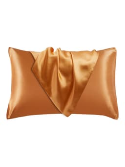 image-Summer Hot Selling Pure Color Satin Imitation Silk Pillowcase Digital Printing Embroidery Screen Printing Bedding Amazon