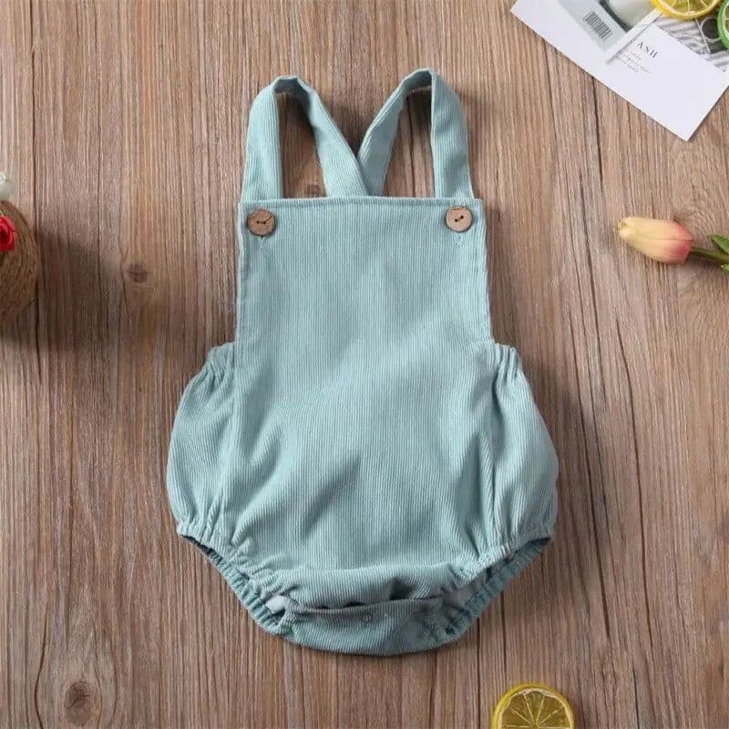 image-Bamboo Fiber Romper - Pink Sleeveless 100cm