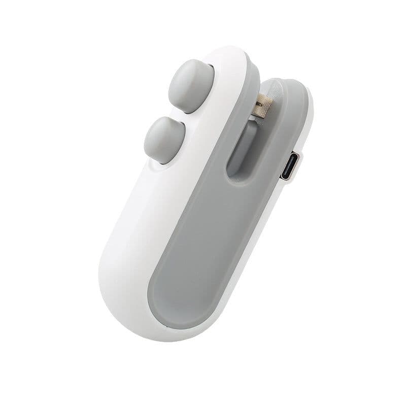 image-Mini Portable Household Sealing Machine - White USB