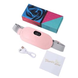 image-Rechargeable Hot Compress Massage Cushion - Pink 3 Gear