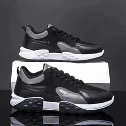 image-Cross-border wholesale sneakers 2023 new spring and autumn men's shoes casual breathable sports shoes men's thick-soled dad shoes