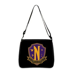 image-Cross-border Adams family Wednesday addams ladies shoulder bag niche armpit bag fashion handbag