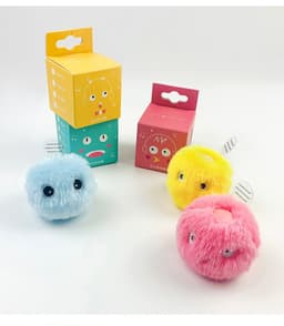 image-Pippi Pets Plush Barking Cat Toy - Self-Healing Sound Ball
