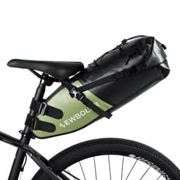 image-Waterproof Bike Saddle Bag - Large Capacity