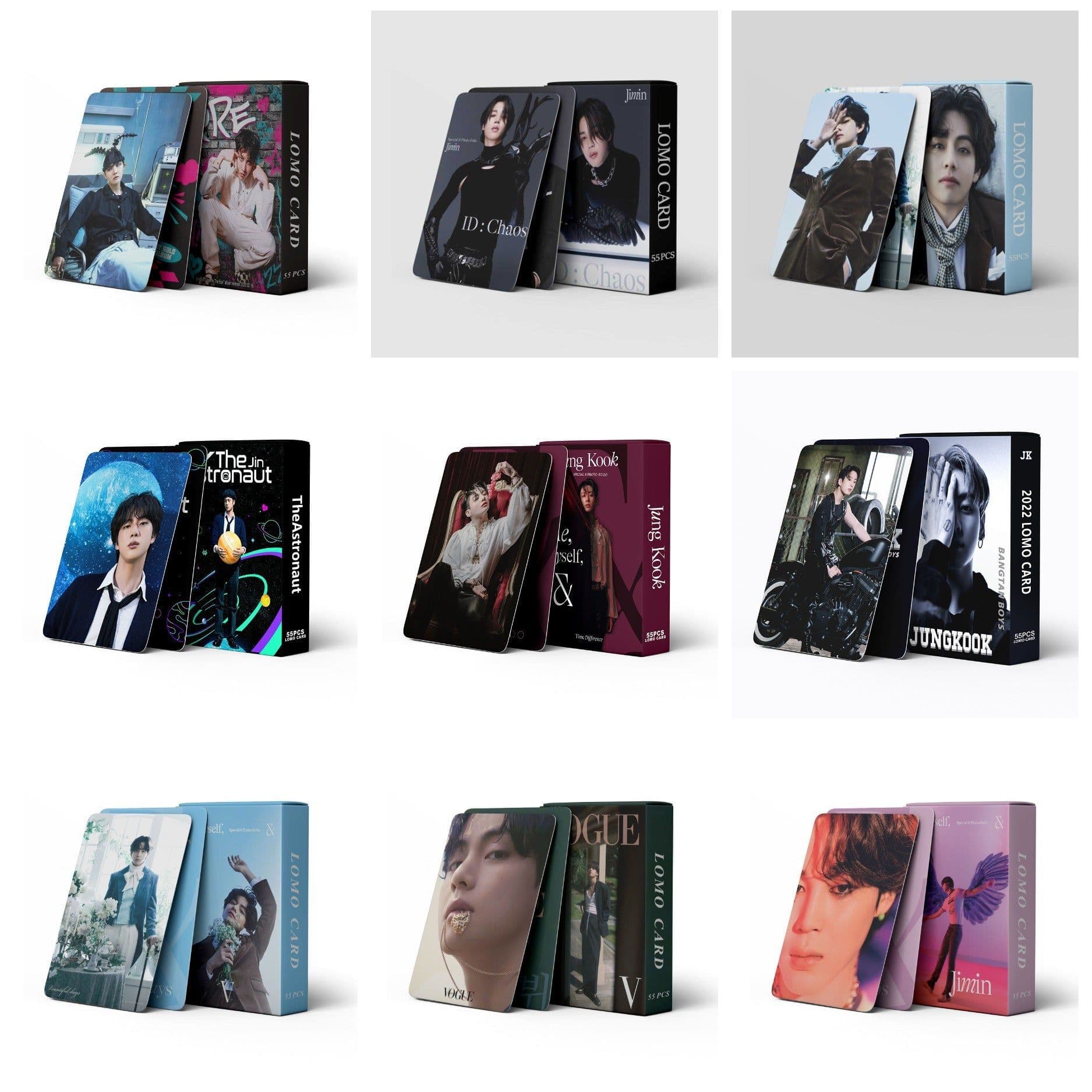 image-Comprehensive link BTS single solo photo card BTS postcard Tian Jungkook Kim Tae Hyung LOMO photo card