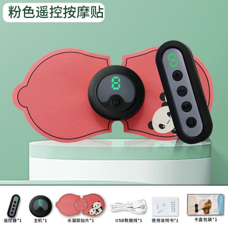 image-Cross-border wholesale new cervical massage patch wireless remote control ems pulse massager cervical instrument neck massage patch