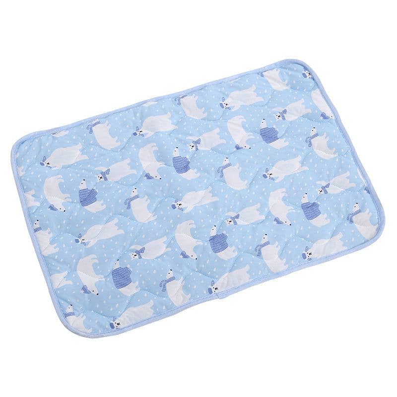 image-Flying Elf Pet Ice Mat XL 70×100cm Blue