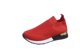 image-Women's Sports Casual Shoes - White Sequins Slip-On