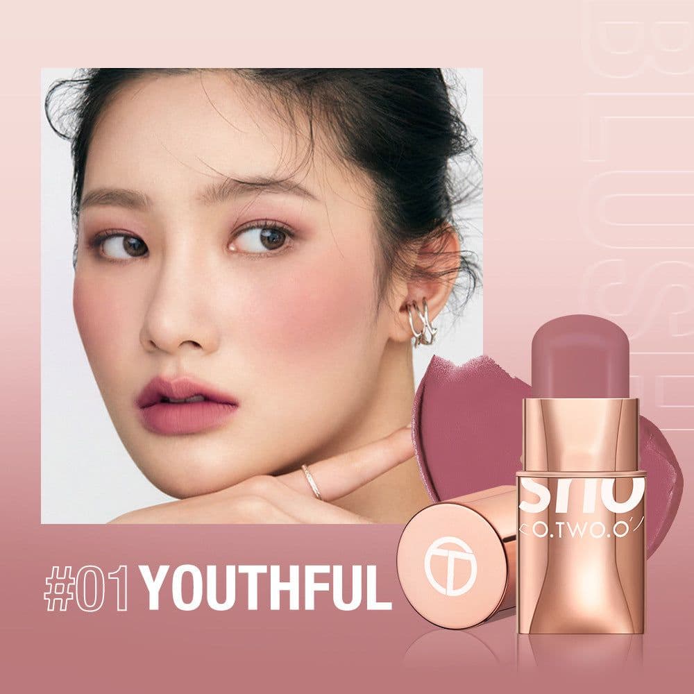image-O.TWO.O Blush Cream Stick - Nude SC049