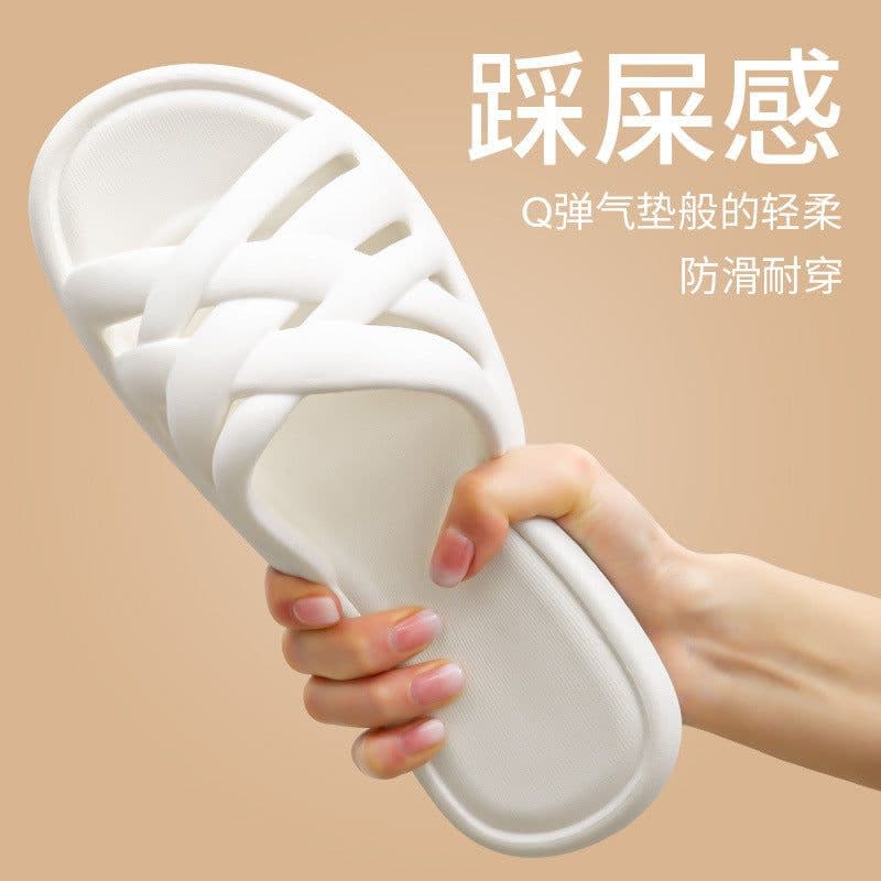image-Slippers Women's Summer Non-Slip EVA Black
