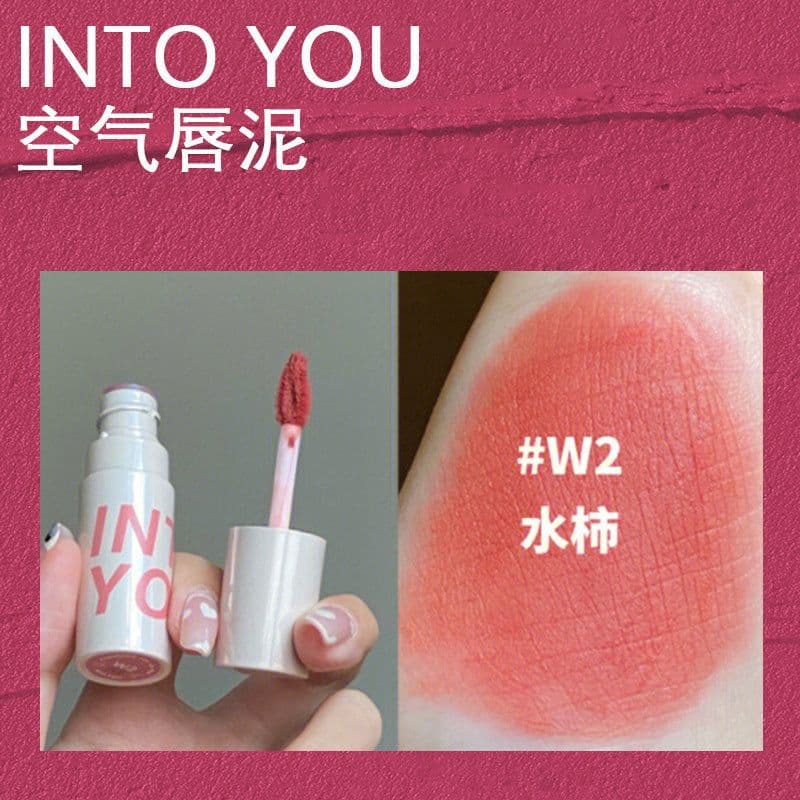 image-Into You Air Lip Mud Matte Lipstick - White 3 Years Shelf Life