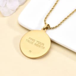 image-European and American Jewelry Wholesale Vietnam Shajin Mandala Four-pointed Star Pendant Mandala Men and Women Couples Mantra Necklace